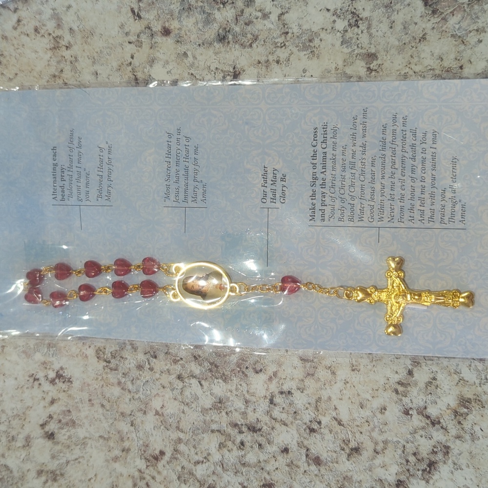 Lot Of Religious/Catholic Jewelry Rosary Beads - Picture 6 of 8